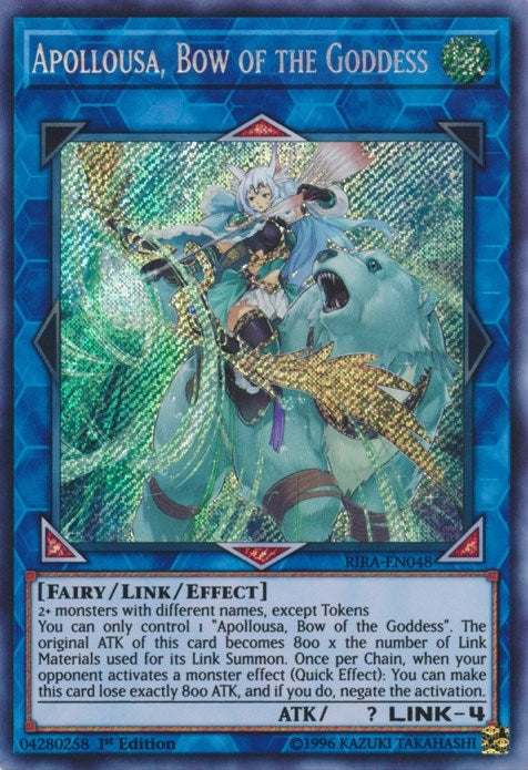 Apollousa Bow of the Goddess (48) (RIRA) - YuGiOh Single