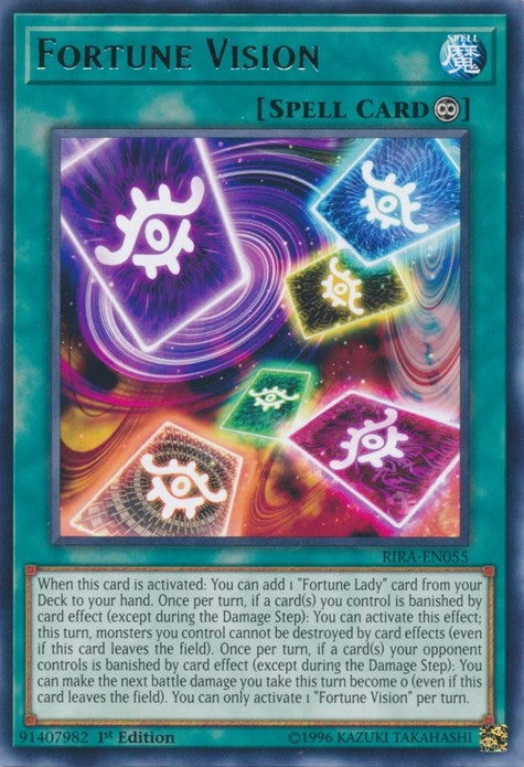 Fortune Vision (55) (RIRA) - YuGiOh Single