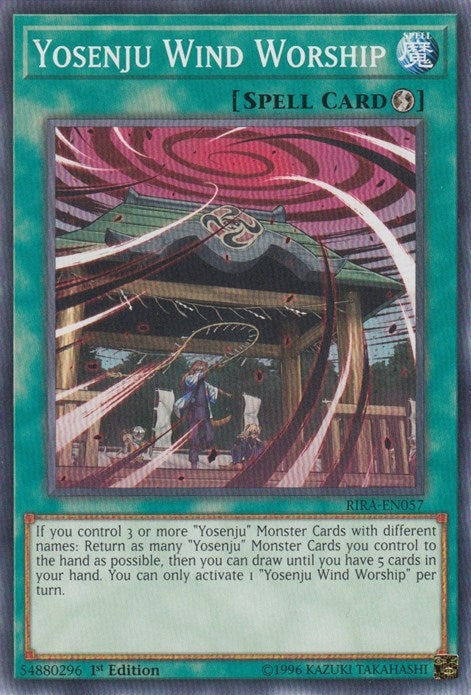 Yosenju Wind Worship (57) (RIRA) - YuGiOh Single