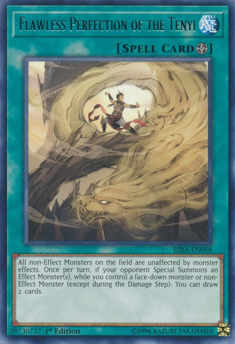 Flawless Perfection of the Tenyi (58) (RIRA) - YuGiOh Single