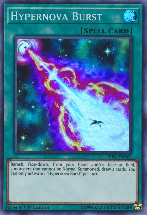 Hypernova Burst (63) (RIRA) - YuGiOh Single