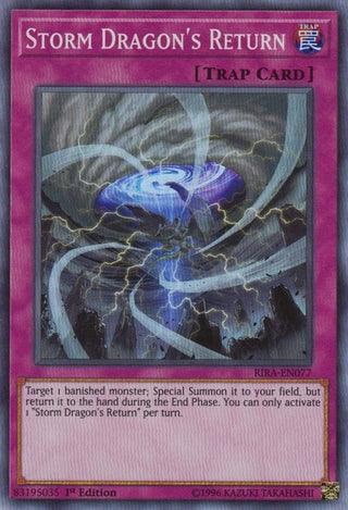 Storm Dragon’s Return (77) (RIRA) - YuGiOh Single