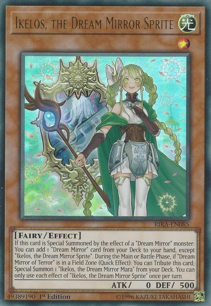 Ikelos the Dream Mirror Sprite (85) (RIRA) - YuGiOh Single