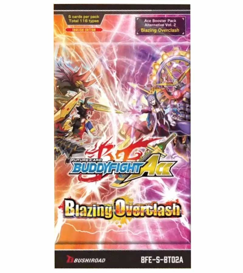 Blazing Overclash Booster Pack [S-BT02A] - Future Card BuddyFight Sealed