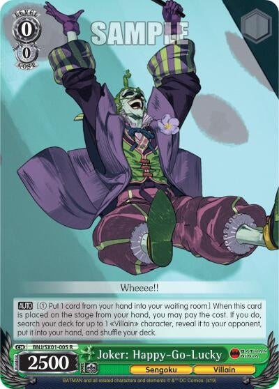 Joker: Happy-Go-Lucky (1005) [BNJ/SX0] - Weiss Schwarz Single