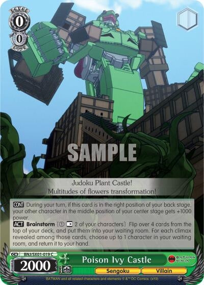 Poison Ivy Castle (1019) [BNJ/SX0] - Weiss Schwarz Single