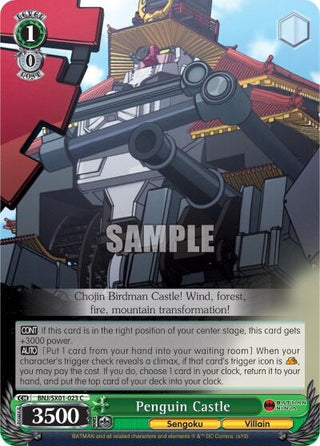 Penguin Castle (1023) [BNJ/SX0] - Weiss Schwarz Single