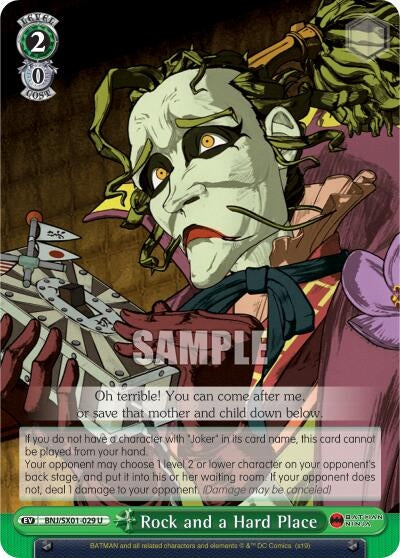 Rock and a Hard Place (1029) [BNJ/SX0] - Weiss Schwarz Single