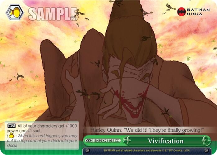 Vivification (1034) [BNJ/SX0] - Weiss Schwarz Single