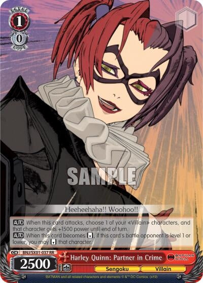 Harley Quinn: Partner in Crime (1037) [BNJ/SX0] - Weiss Schwarz Single