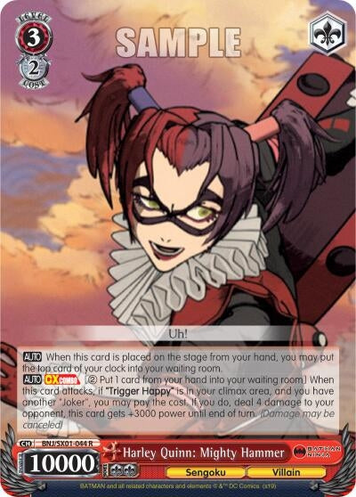 Harley Quinn: Mighty Hammer (1044) [BNJ/SX0] - Weiss Schwarz Single