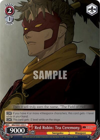 Red Robin: Tea Ceremony (1055) [BNJ/SX0] - Weiss Schwarz Single