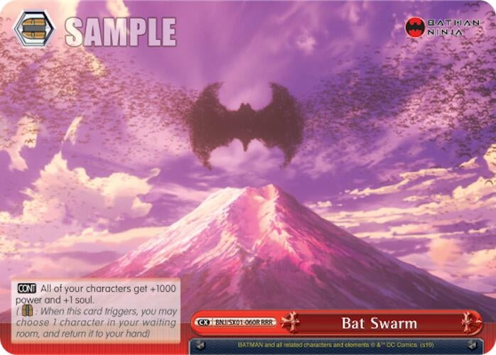 Bat Swarm (RRR) (1060) [BNJ/SX0] - Weiss Schwarz Single