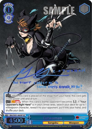 Catwoman (SP) (1065) [BNJ/SX0] - Weiss Schwarz Single