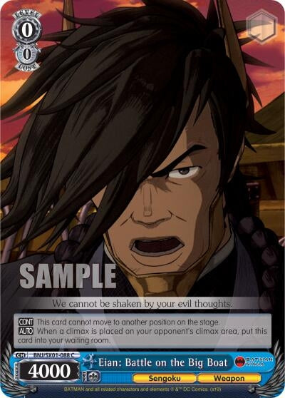 Eian: Battle on the Big Boat (1088) [BNJ/SX0] - Weiss Schwarz Single