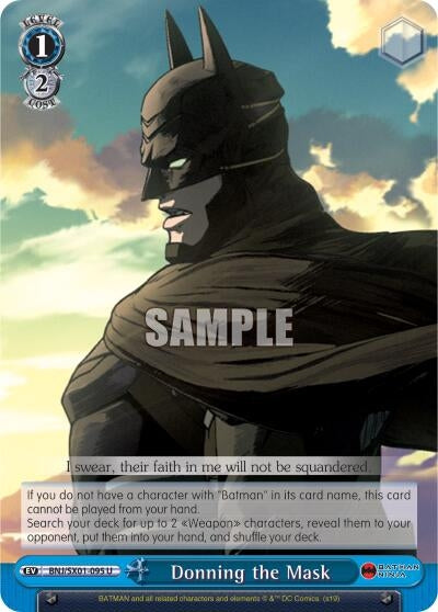 Donning the Mask (1095) [BNJ/SX0] - Weiss Schwarz Single