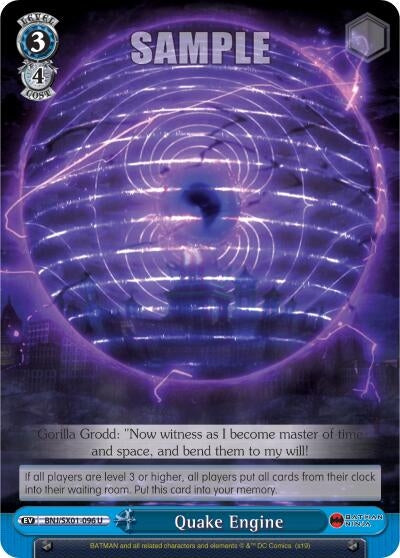 Quake Engine (1096) [BNJ/SX0] - Weiss Schwarz Single