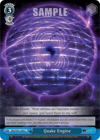 Quake Engine (1096) [BNJ/SX0] - Weiss Schwarz Single