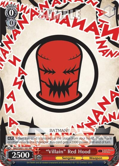 ’Villain’ Red Hood (1101) [BNJ/SX0] - Weiss Schwarz Single