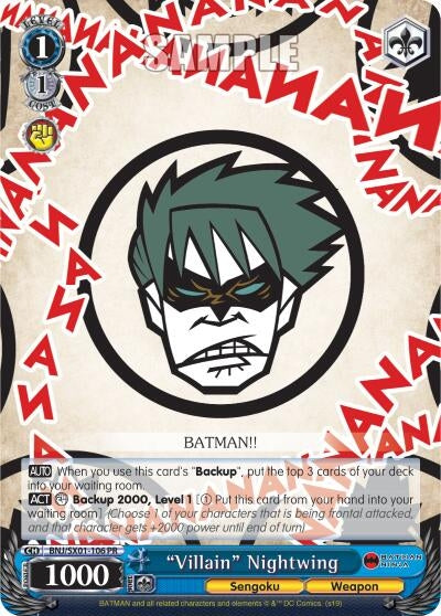 ’Villain’ Nightwing (1106) [BNJ/SX0] - Weiss Schwarz Single