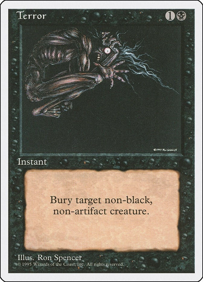 Terror [4ED] - MTG Single