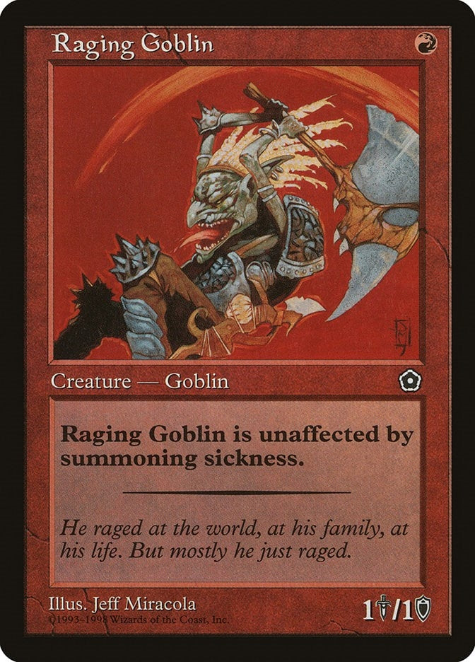Raging Goblin [P02] - MTG Single