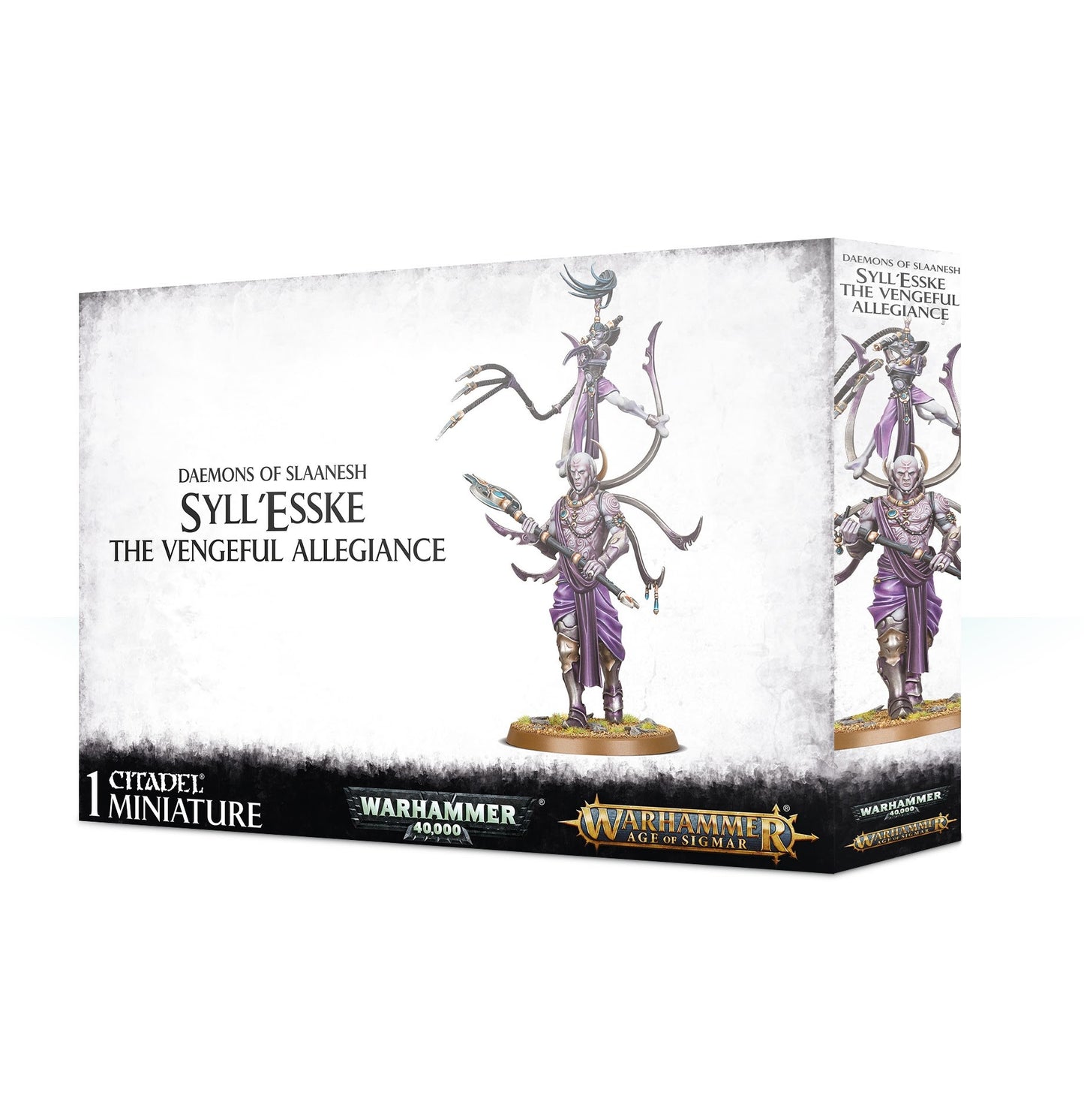 Warhammer: Daemons of Slaanesh - Syll’esske The Vengeful Allegiance [PLAS] - Warhammer Box Sets Sealed