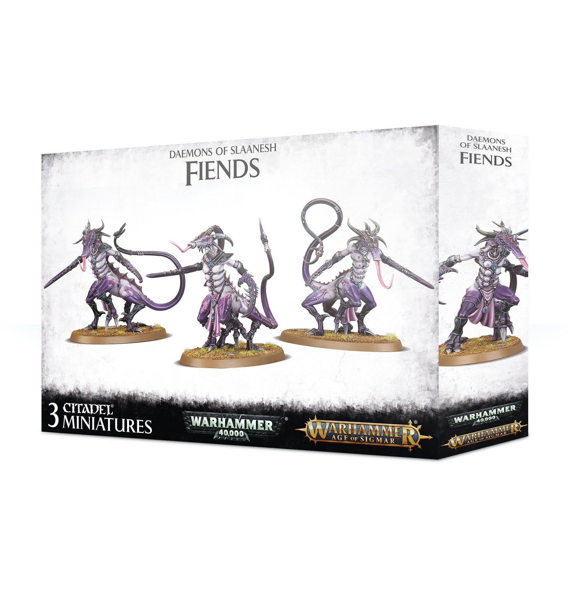Warhammer: Daemons of Slaanesh - Fiends of Slaanesh [PLAS] - Warhammer Box Sets Sealed