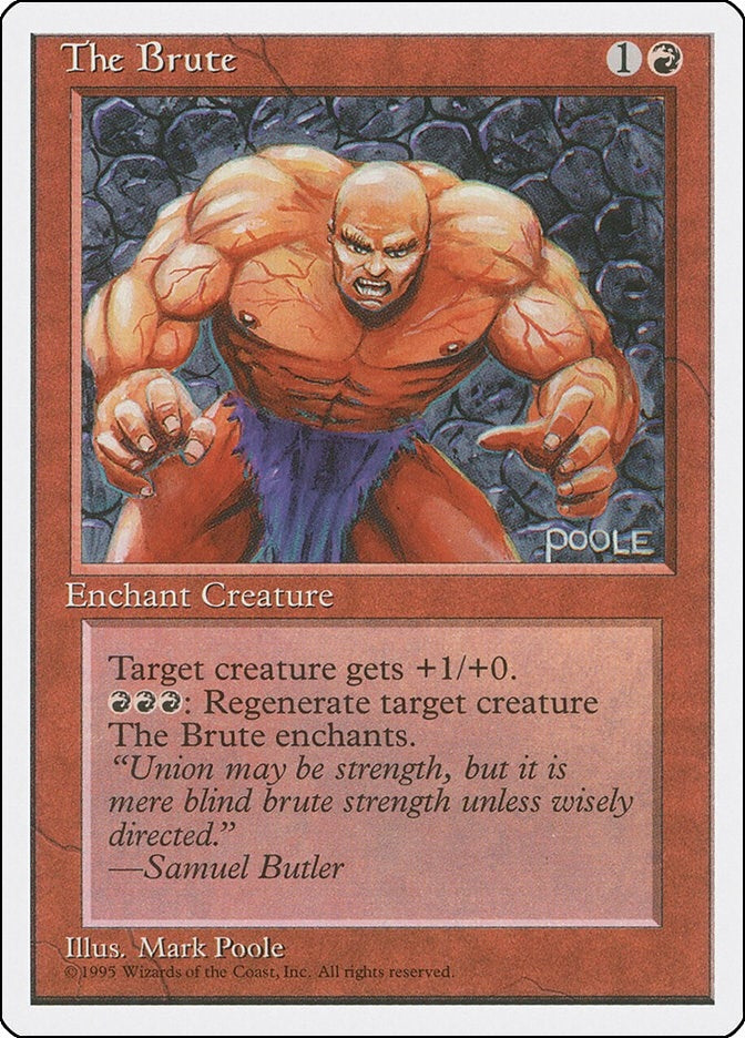 The Brute [4ED] - MTG Single