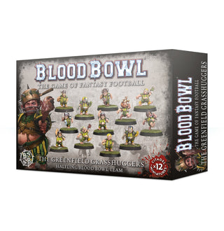 Blood Bowl: Greenfield Grasshuggers - Halfling Blood Bowl Team [PLAS] - Warhammer Box Sets Sealed