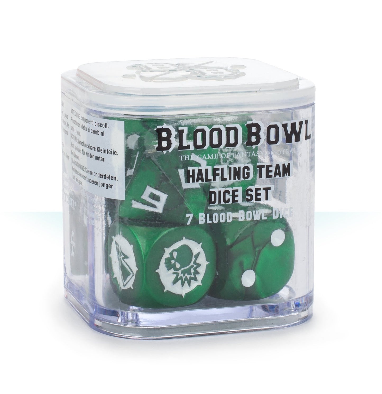 Blood Bowl: Halfling Dice Set (8-Pack) [ACCS] - Warhammer Game Accessories Sealed