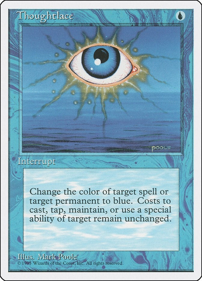 Thoughtlace [4ED] - MTG Single