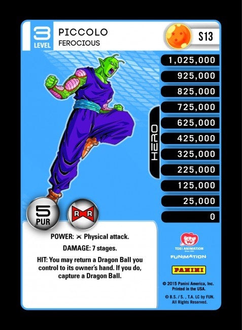 Piccolo - Ferocious (13) [EVO] - Dragon Ball Z TCG Single