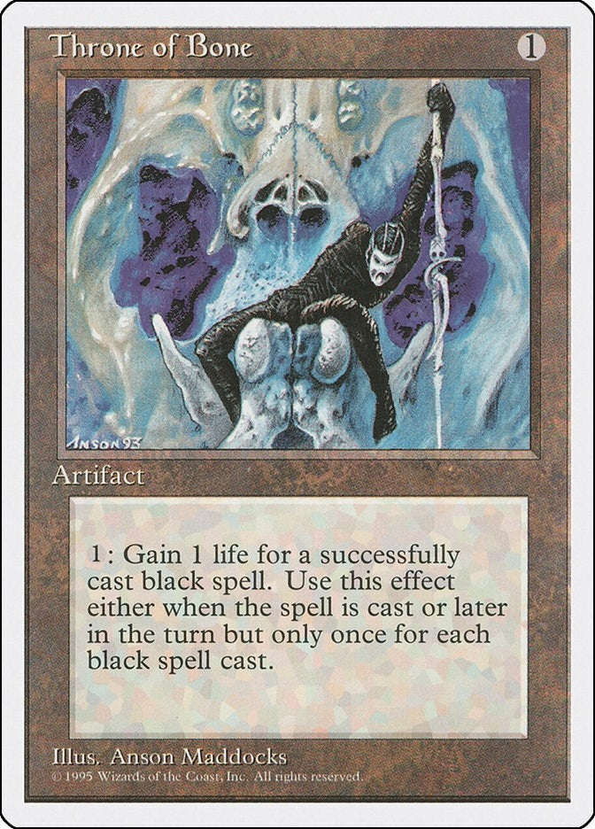 Throne of Bone [4ED] - MTG Single