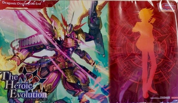 Cardfight!! Vanguard Sneak Preview Playmat - Dragonic Overlord the End - Playmats Sealed