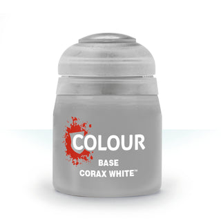 Citadel Base Paint: Corax White (12ml) [PNTP] - Citadel Paints Sealed