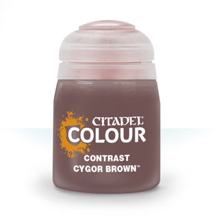 Citadel Contrast Paint: Cygor Brown (18ml) [PNTP] - Citadel Paints Sealed
