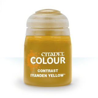 Citadel Contrast Paint: Iyanden Yellow (18ml) [PNTP] - Citadel Paints Sealed