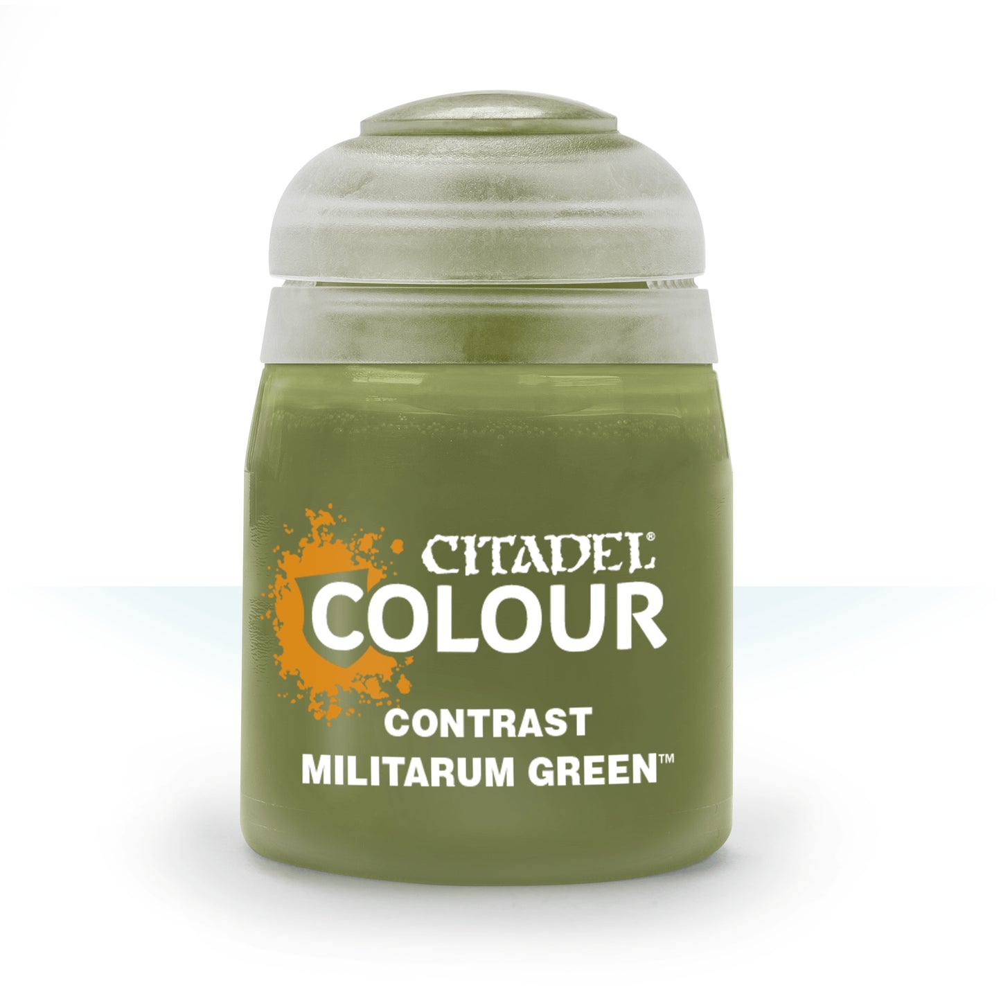 Citadel Contrast Paint: Militarum Green (18ml) [PNTP] - Citadel Paints Sealed