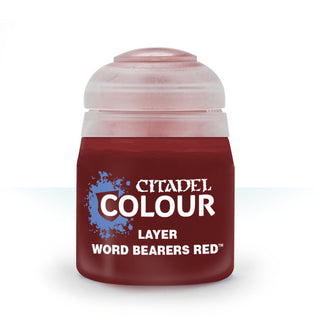 Citadel Layer Paint: Word Bearers Red (12ml) [PNTP] - Citadel Paints Sealed
