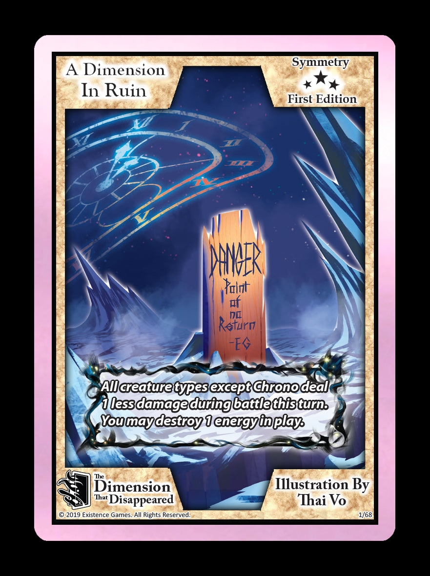 A Dimension in Ruin (1) [DDIS] - Exodus TCG Single