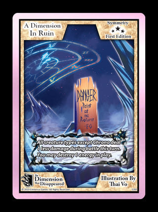 A Dimension in Ruin (1) [DDIS] - Exodus TCG Single