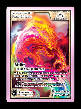 Smokestream the Perfect Mimicry (10) [DDIS] - Exodus TCG Single