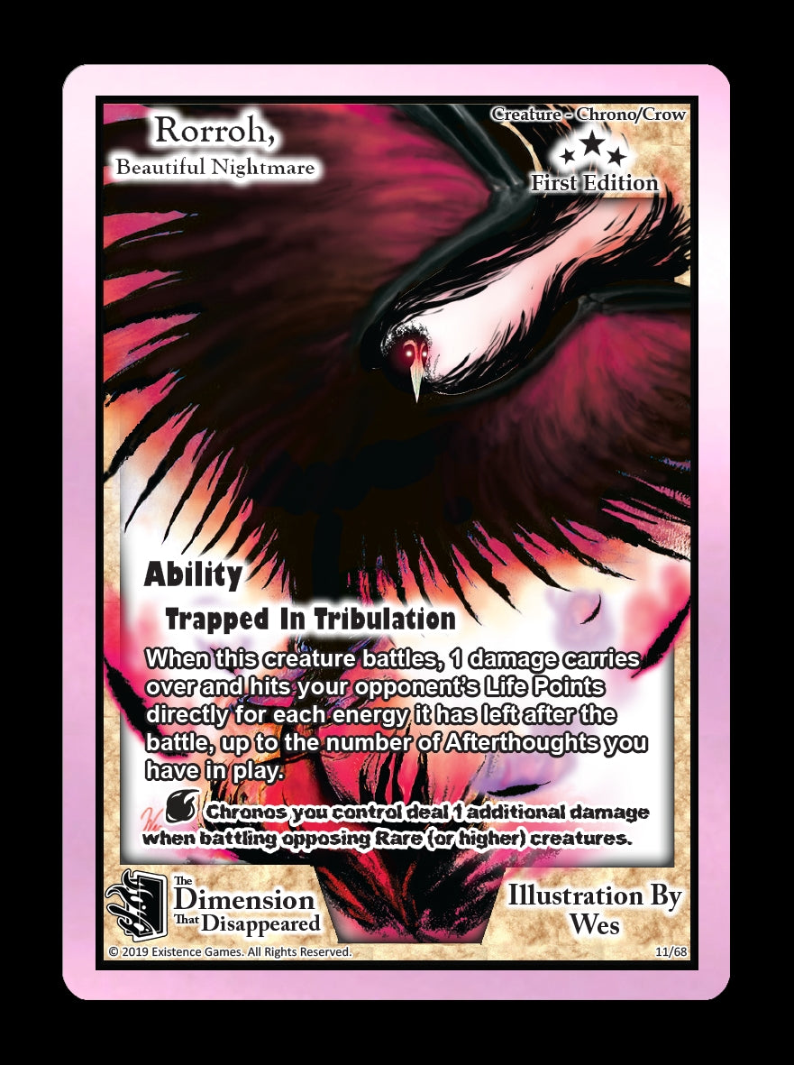 Rorroh Beautiful Nightmare (11) [DDIS] - Exodus TCG Single