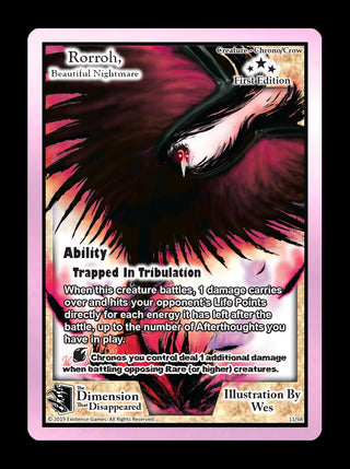 Rorroh Beautiful Nightmare (11) [DDIS] - Exodus TCG Single