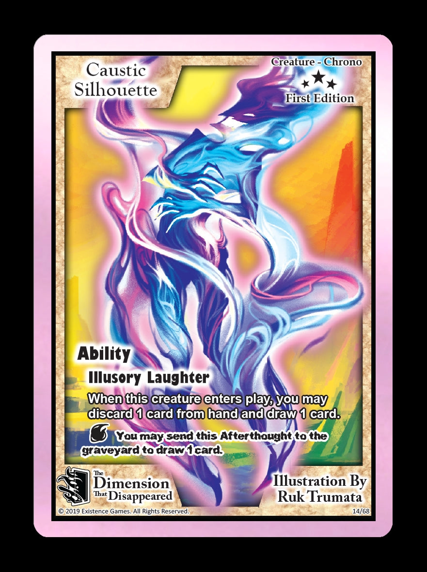Caustic Silhouette (14) [DDIS] - Exodus TCG Single