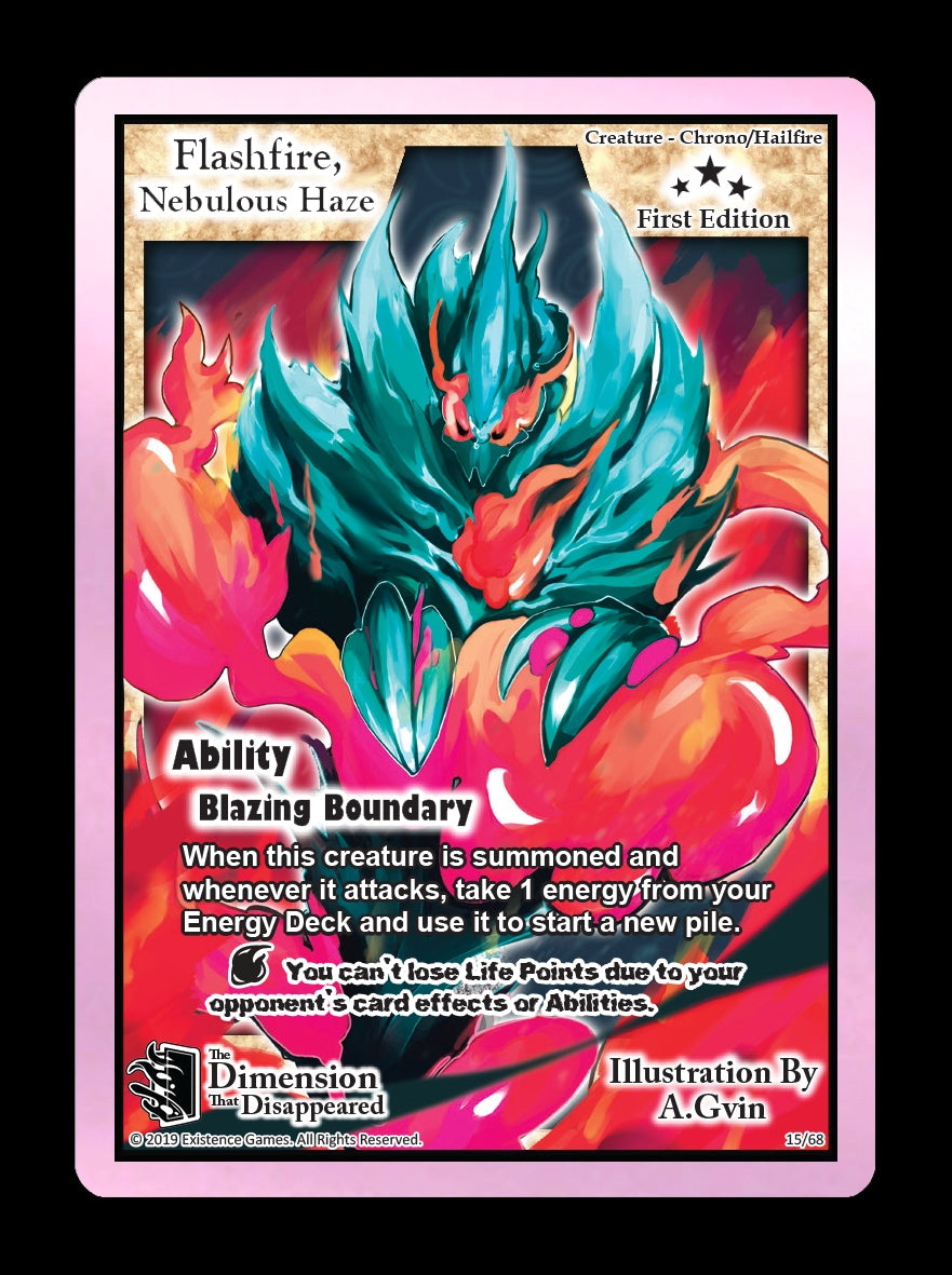 Flashfire Nebulous Haze (15) [DDIS] - Exodus TCG Single