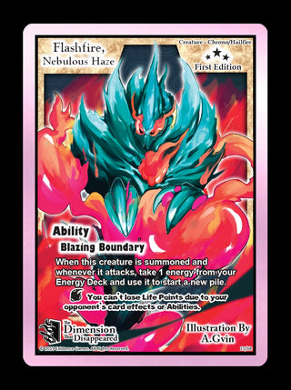 Flashfire Nebulous Haze (15) [DDIS] - Exodus TCG Single