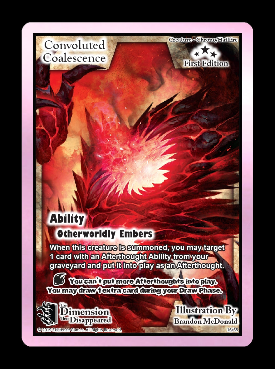 Convoluted Coalescence (16) [DDIS] - Exodus TCG Single