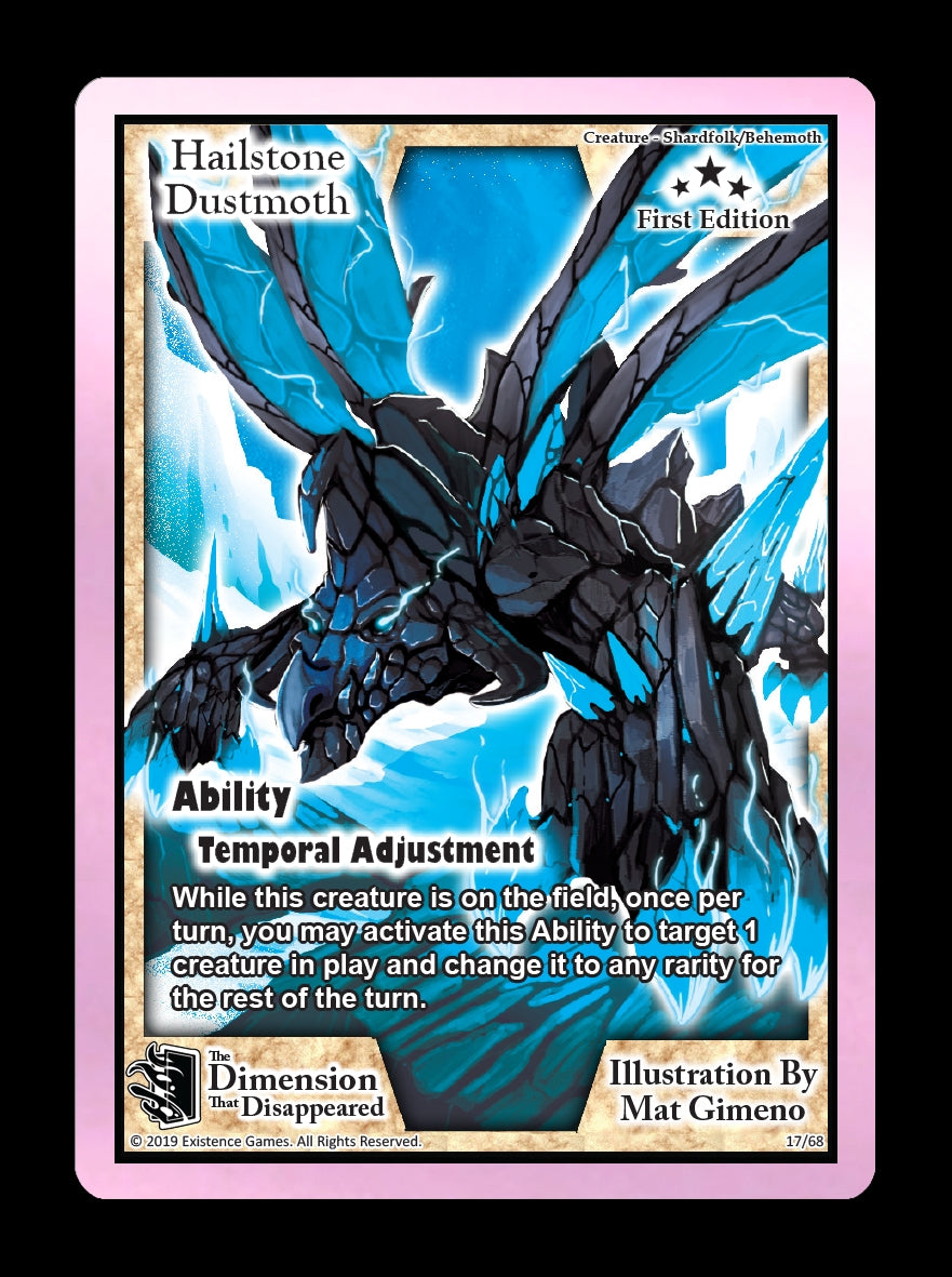 Hailstone Dustmoth (17) [DDIS] - Exodus TCG Single